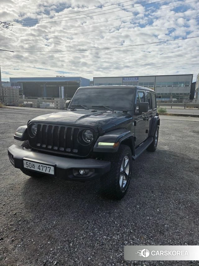 Jeep Wrangler (JL) 2018 Черный из Кореи