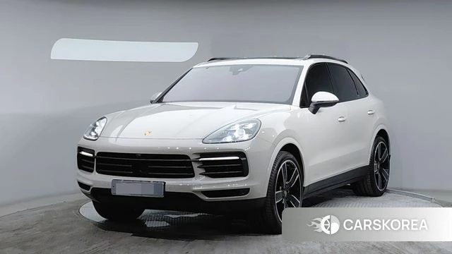 Porsche Cayenne (PO536) 2022 Серебристо-серый из Кореи