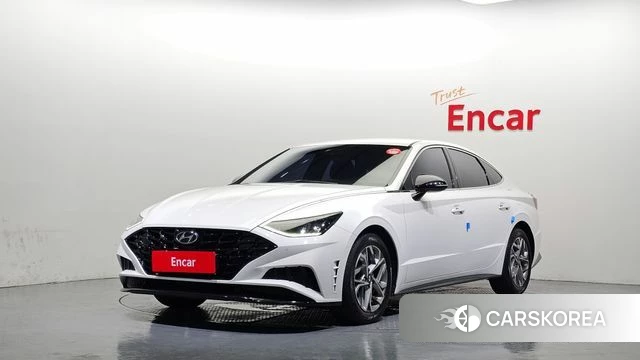 Hyundai Sonata (DN8) 2022 Белый из Кореи