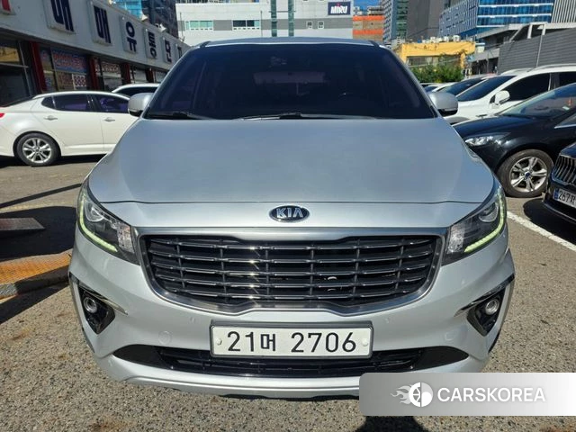Kia The New Carnival 2018 Серебряный из Кореи