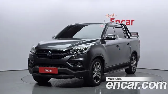 Ssangyong Rexton Sports 2019 Серый из Кореи
