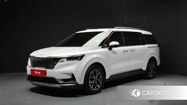Kia Carnival 4th generation 2023 Белый из Кореи