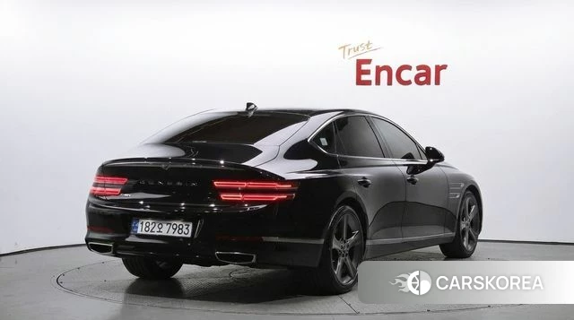 Genesis G80 (RG3) 2020 Черный из Кореи