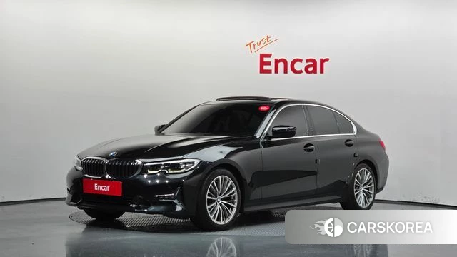 BMW 3 Series (G20) 2022 Черный из Кореи
