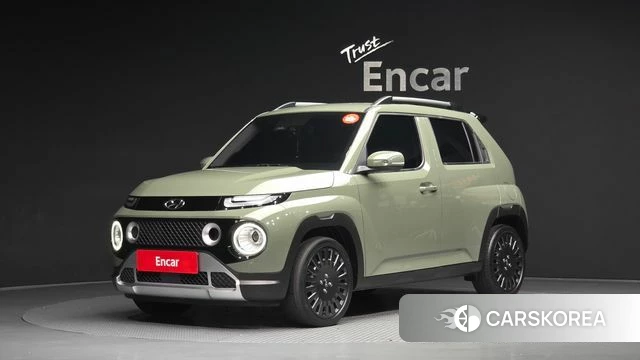 Hyundai Casper 2021 Светло-зеленый из Кореи