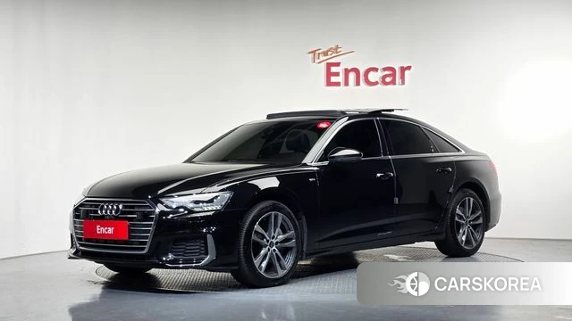 Audi A6 (C8) 2022 Черный из Кореи