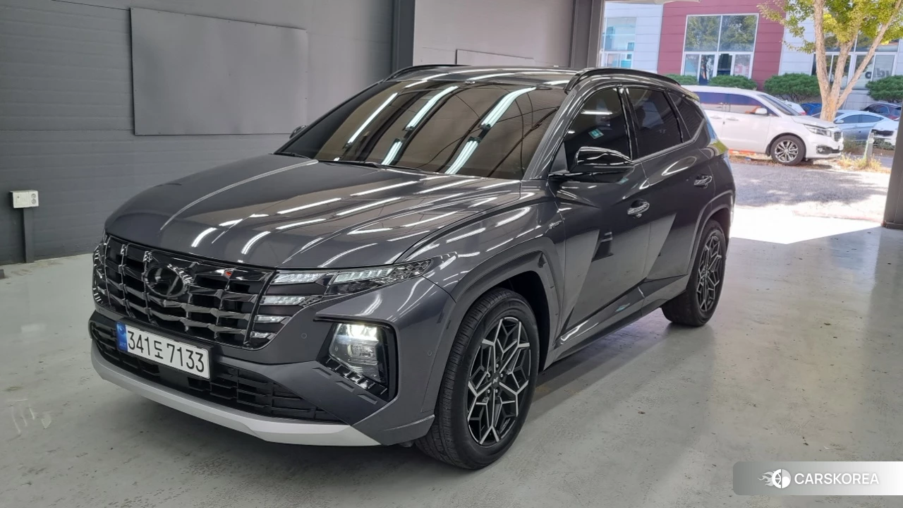 Hyundai Tucson Hybrid (NX4) 2023 Серый из Кореи