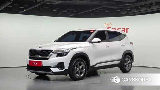 Kia Seltos 2021 Белый из Кореи