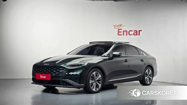 Kia K8 Hybrid 2021 Зеленый из Кореи