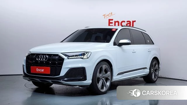 Audi SQ7 (4M) 2023 Белый из Кореи