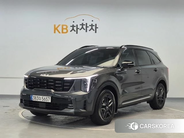 Kia The New Sorento 4th Generation 2024 Серый из Кореи