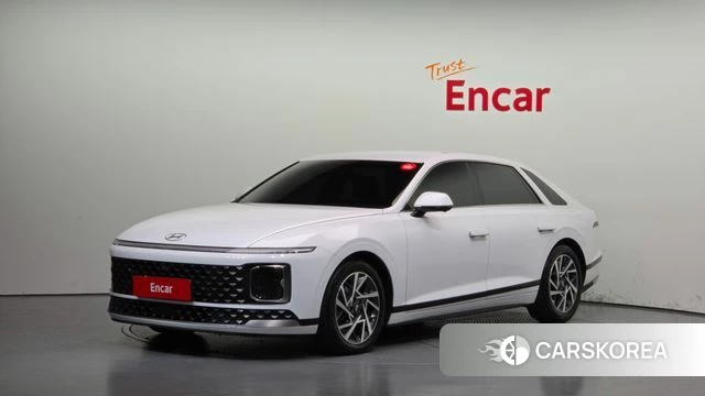 Hyundai Grandeur Hybrid (GN7) 2023 Белый из Кореи