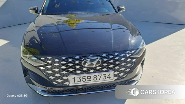 Hyundai The New Grandeur IG 2021 Черный из Кореи