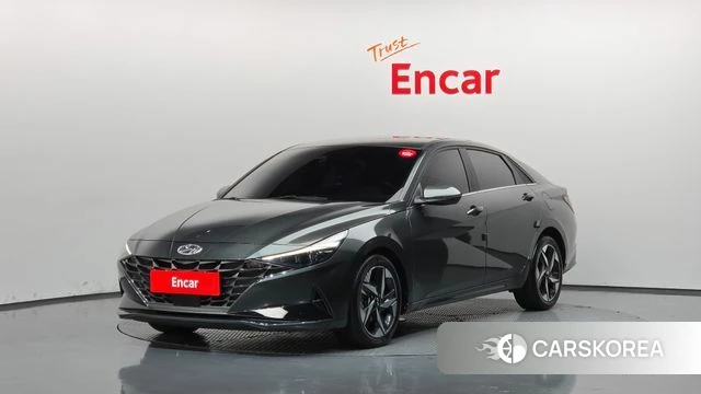 Hyundai Avante (CN7) 2021 Песочный из Кореи