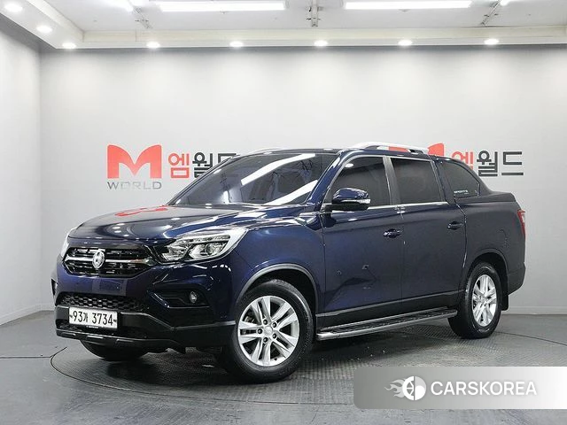 Ssangyong Rexton Sports 2018 Синий из Кореи