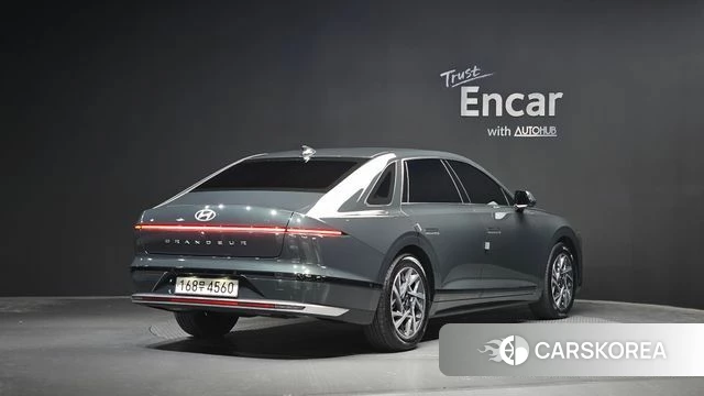 Hyundai Grandeur (GN7) 2023 Серый из Кореи