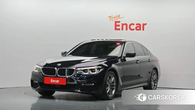 BMW 5 Series (G30) 2018 Черный из Кореи