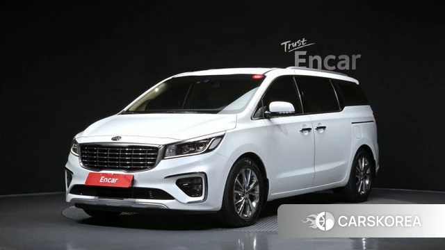 Kia The New Carnival 2019 Белый из Кореи