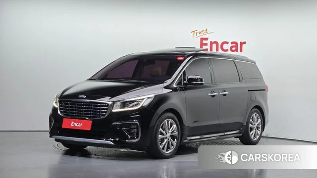 Kia The New Carnival 2018 Черный из Кореи