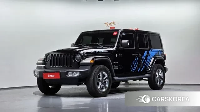 Jeep Wrangler (JL) 2018 Черный из Кореи