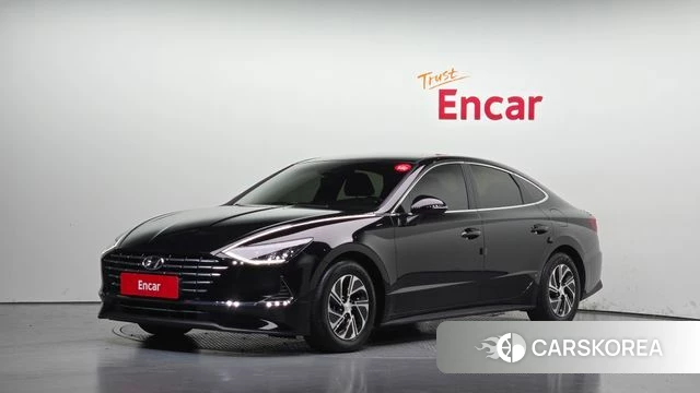 Hyundai Sonata Hybrid (DN8) 2022 Черный из Кореи