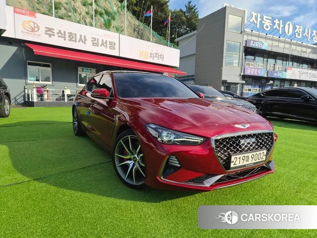 Genesis G70 2019 Красный из Кореи