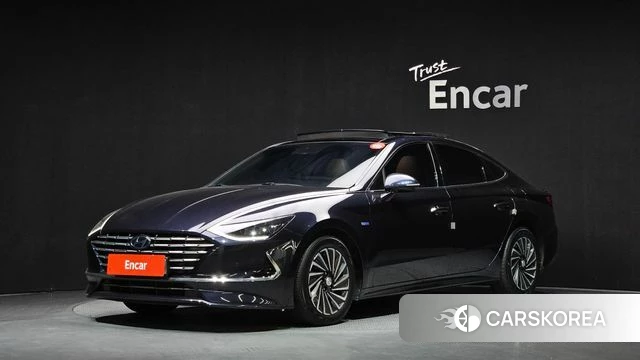 Hyundai Sonata Hybrid (DN8) 2019 Синий из Кореи