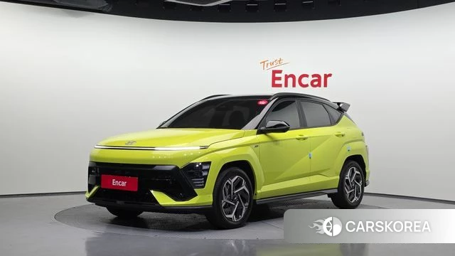 Hyundai Kona Hybrid (SX2) 2024 Желтый из Кореи