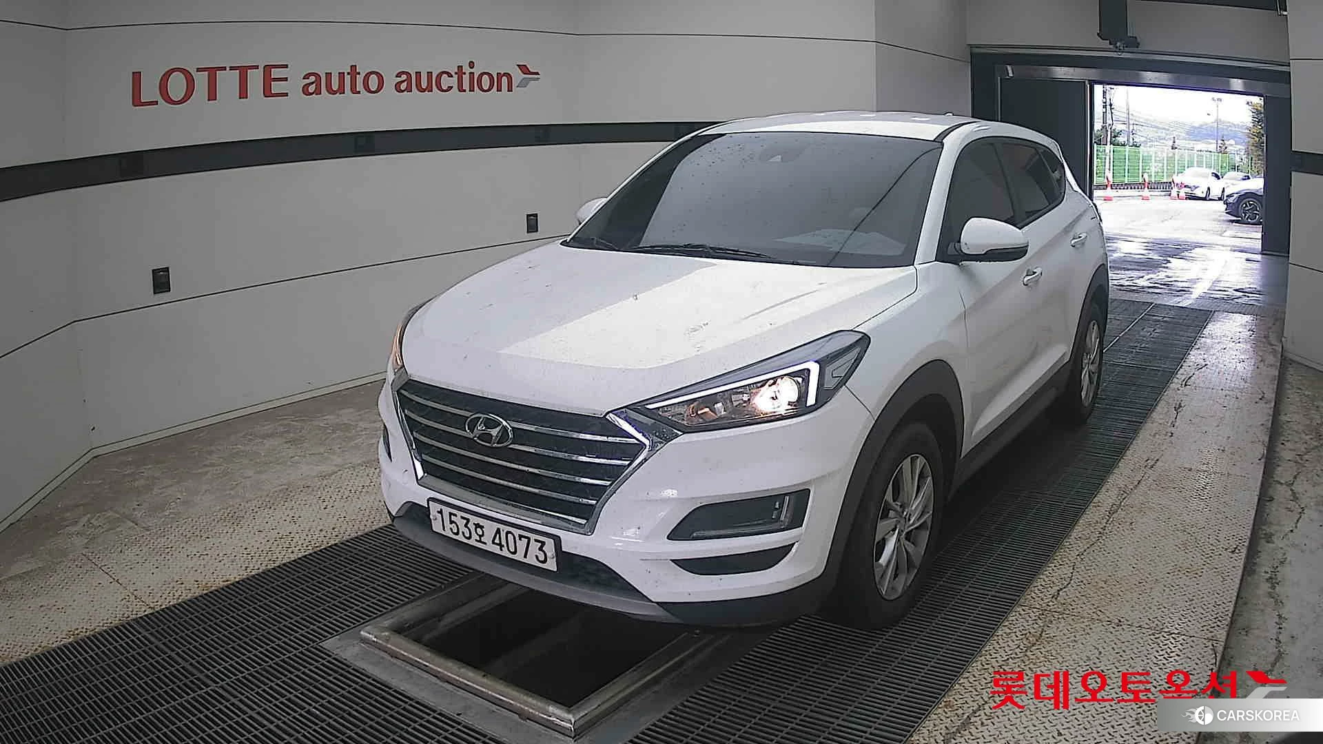 Hyundai Tucson 2020 Pure White из Кореи