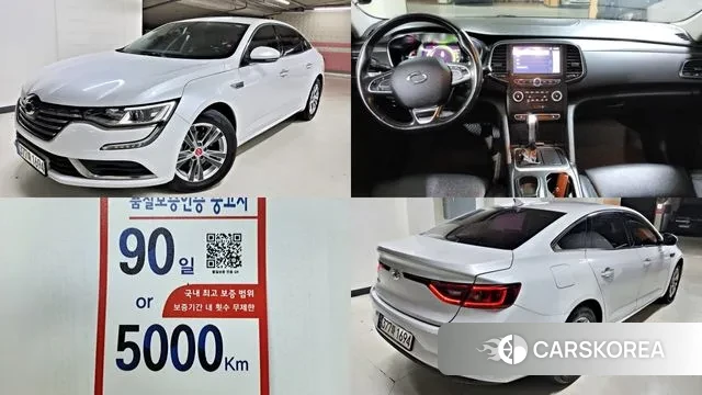 Renault Korea (Samsung) SM6 2019 Белый из Кореи
