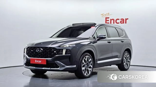 Hyundai The New Santa Fe 2020 Серый из Кореи