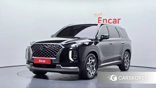 Hyundai Palisade 2021 Черный из Кореи