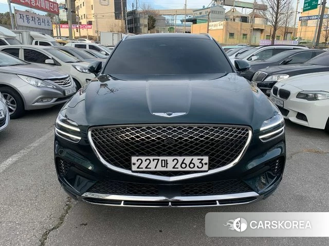 Genesis GV70 2021 Темно-зеленый из Кореи