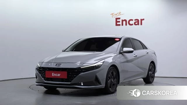 Hyundai Avante (CN7) 2020 Серебристо-серый из Кореи