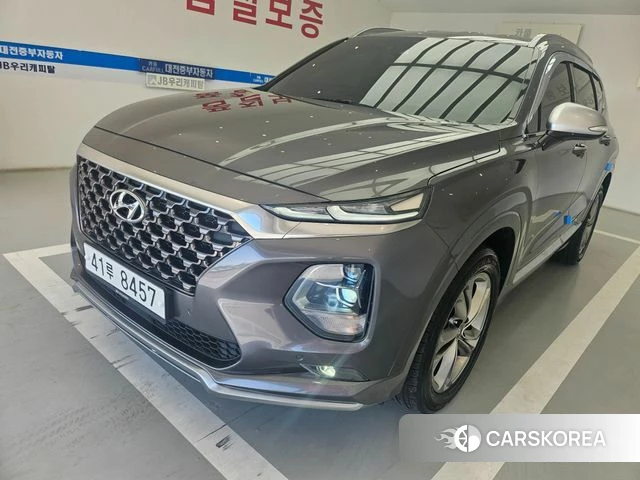 Hyundai Santa Fe TM 2019 Серый из Кореи