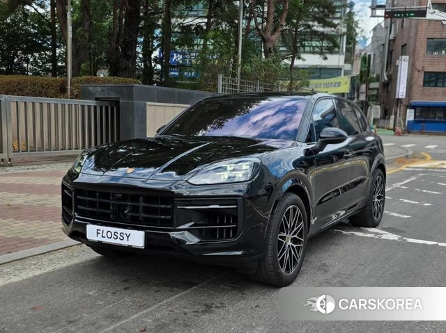 Porsche Cayenne (PO536) 2024 Черный из Кореи