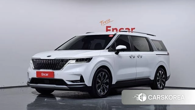 Kia Carnival 4th generation 2021 Белый из Кореи
