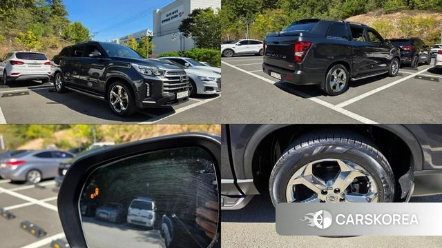 Ssangyong The New Rexton Sport 2021 Серый из Кореи