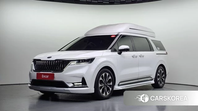 Kia Carnival 4th generation 2021 Белый из Кореи