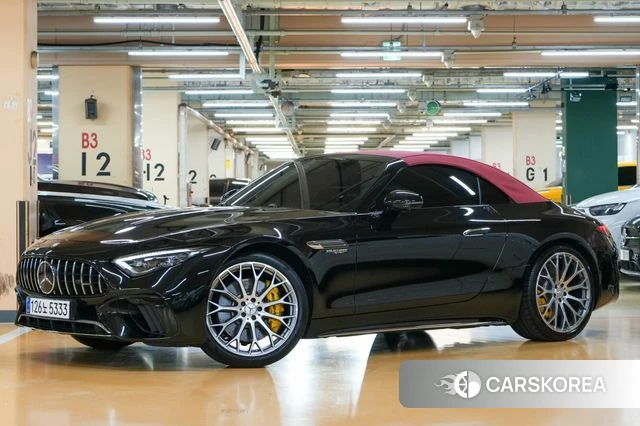 Mercedes-Benz SL-Class R232 2024 Черный из Кореи
