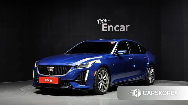 Cadillac CT5 2020 Синий из Кореи