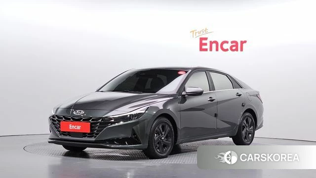 Hyundai Avante (CN7) 2021 Серый из Кореи