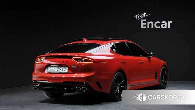 Kia Stinger 2019 Красный из Кореи