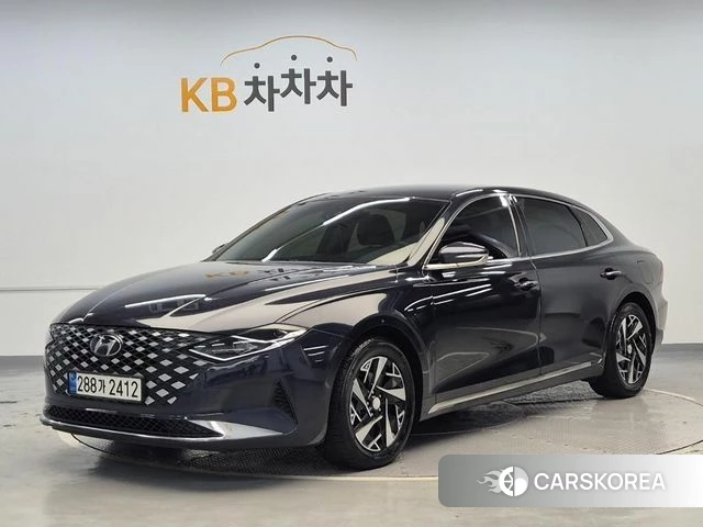 Hyundai The New Grandeur IG Hybrid 2022 Черный из Кореи
