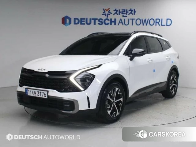 Kia Sportage 5th Generation Hybrid 2022 Белый из Кореи