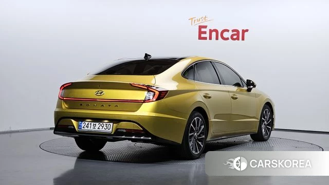 Hyundai Sonata (DN8) 2019 Желтый из Кореи