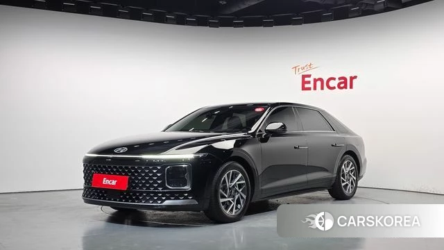 Hyundai Grandeur Hybrid (GN7) 2023 Черный из Кореи