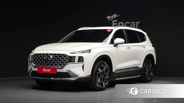 Hyundai The New Santa Fe 2021 Белый из Кореи