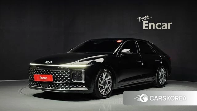 Hyundai Grandeur (GN7) 2023 Черный из Кореи