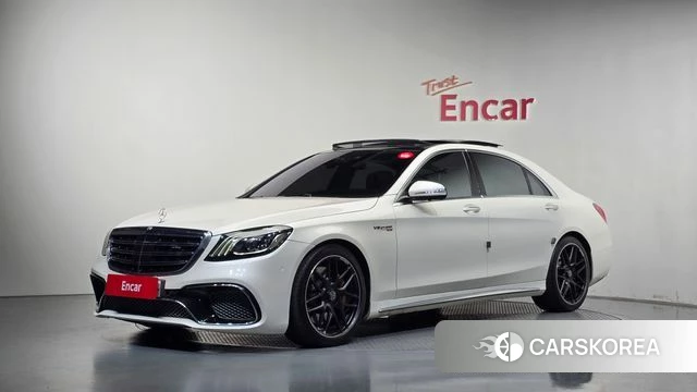 Mercedes-Benz S-Class W222 2018 Белый из Кореи